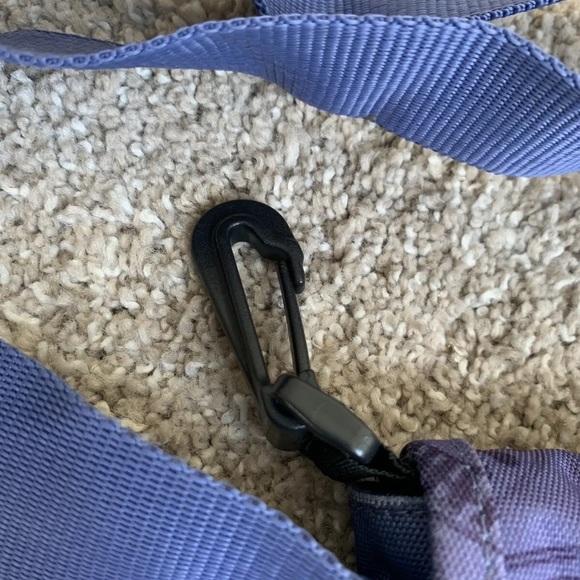 Converse Shoulder Shoe Print Blue Navy Bag Adjustable Strap Used Condition - Picture 14 of 14